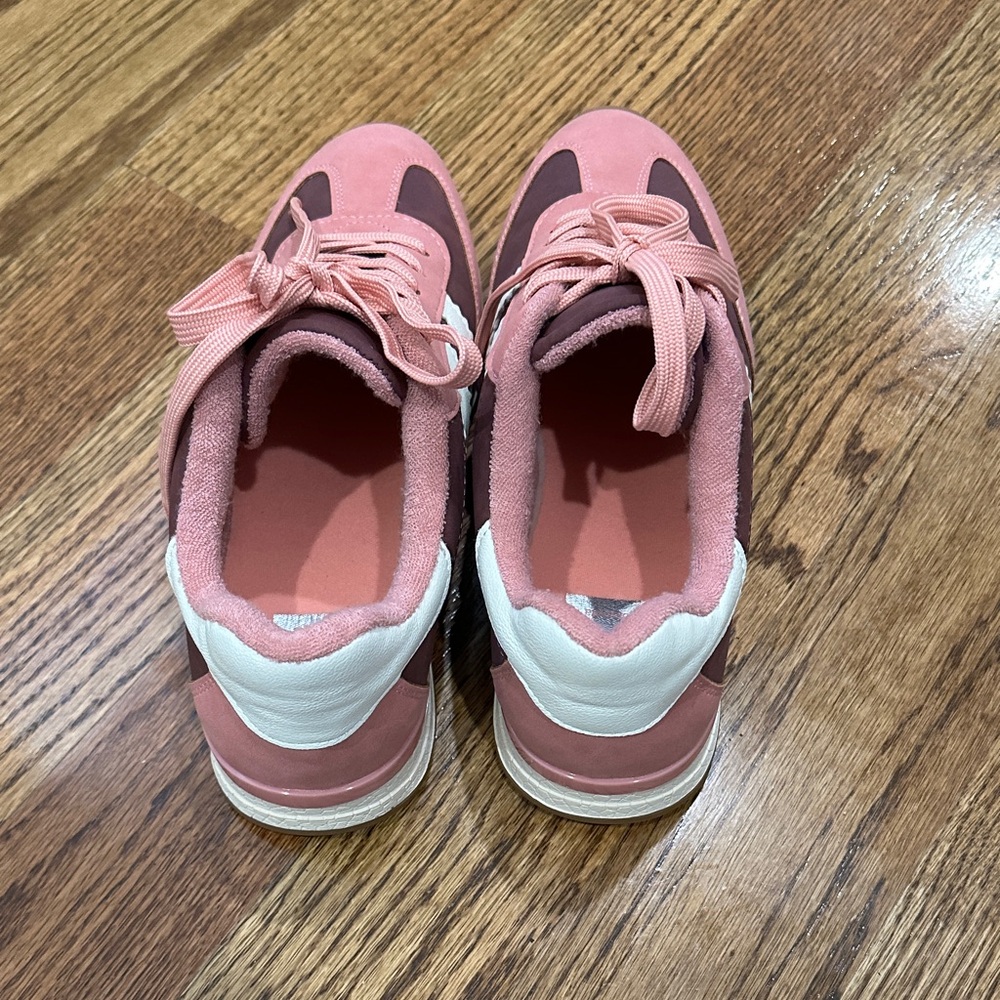 Dolce Vita Pink and Brown Women's Sneakers - Picture 3 of 5